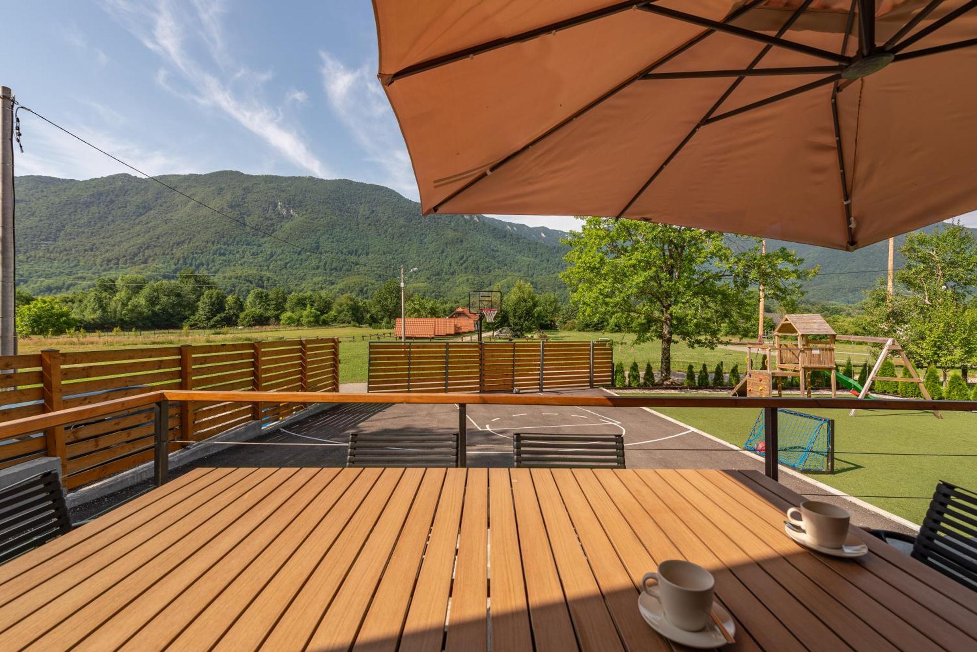 Oak House Villa Brusane Buitenkant foto