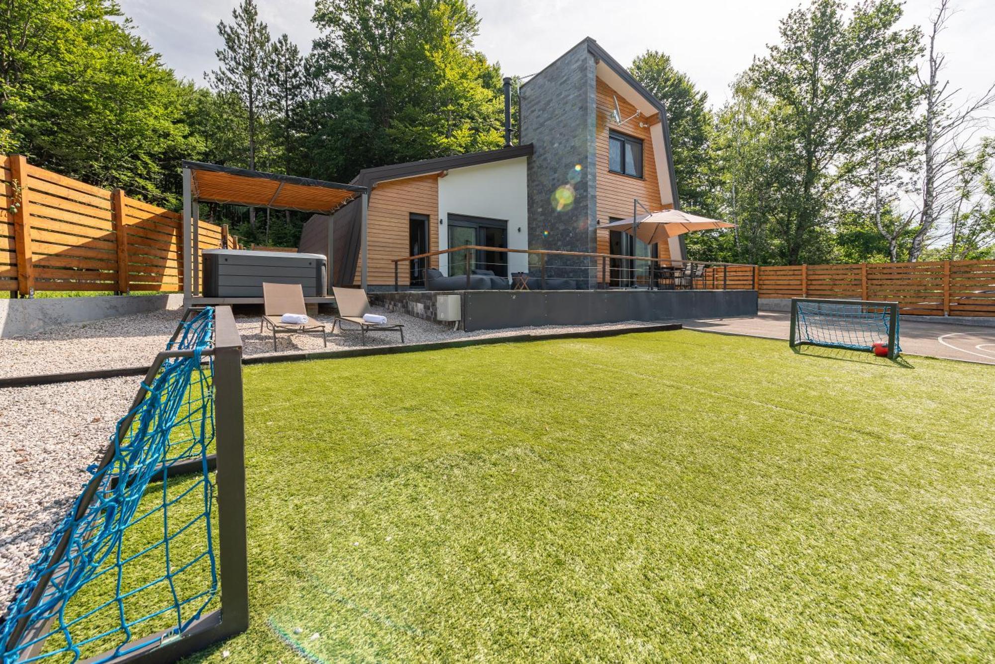 Oak House Villa Brusane Buitenkant foto